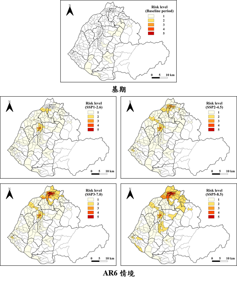 AR6氣候變遷情境