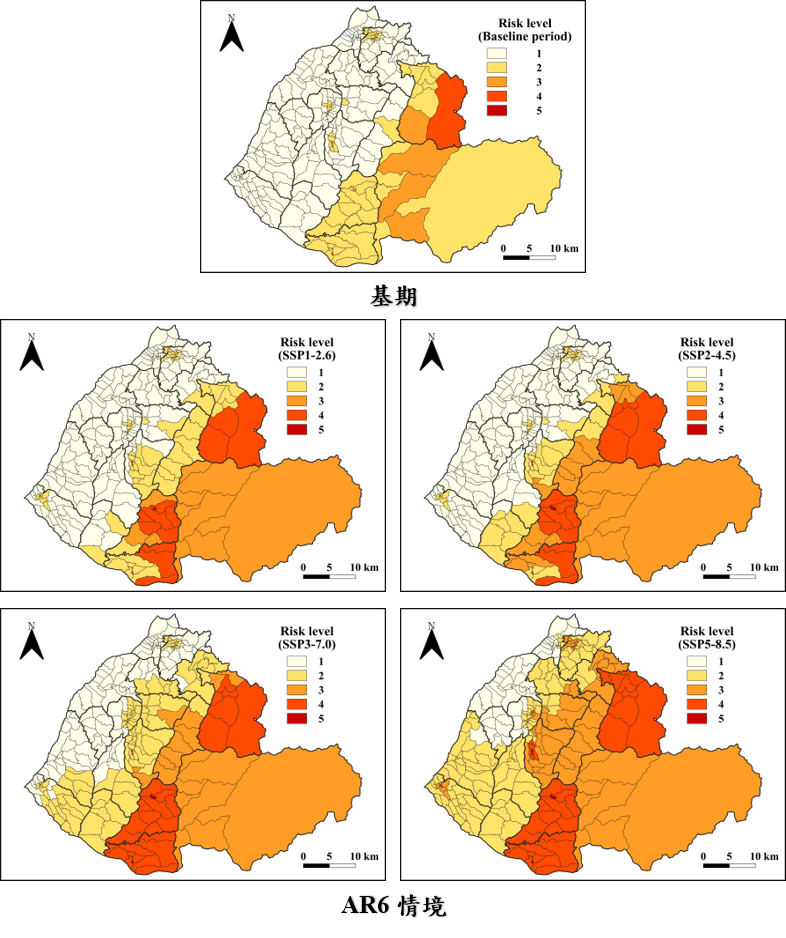 AR6氣候變遷情境
